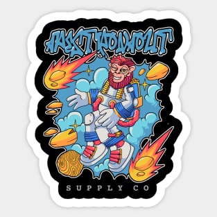 Apestronaut Sticker